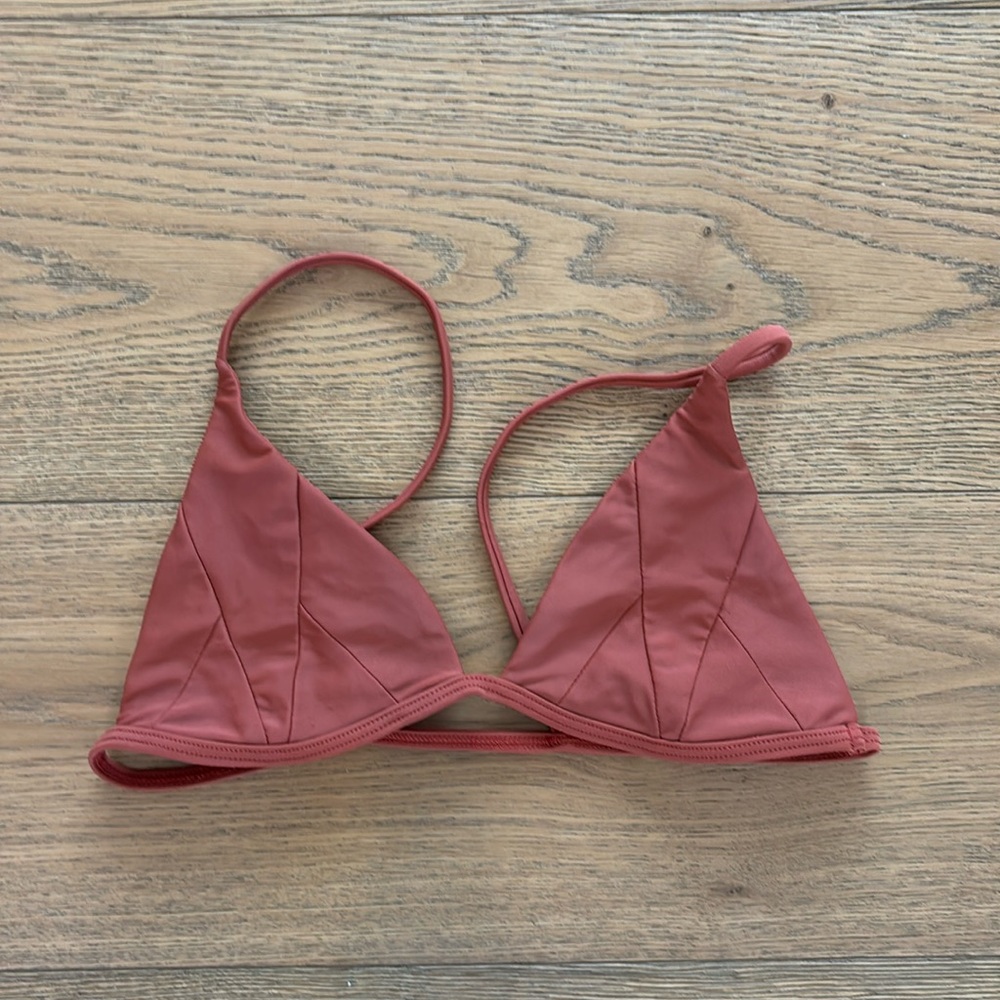Stone fox swim bikini top